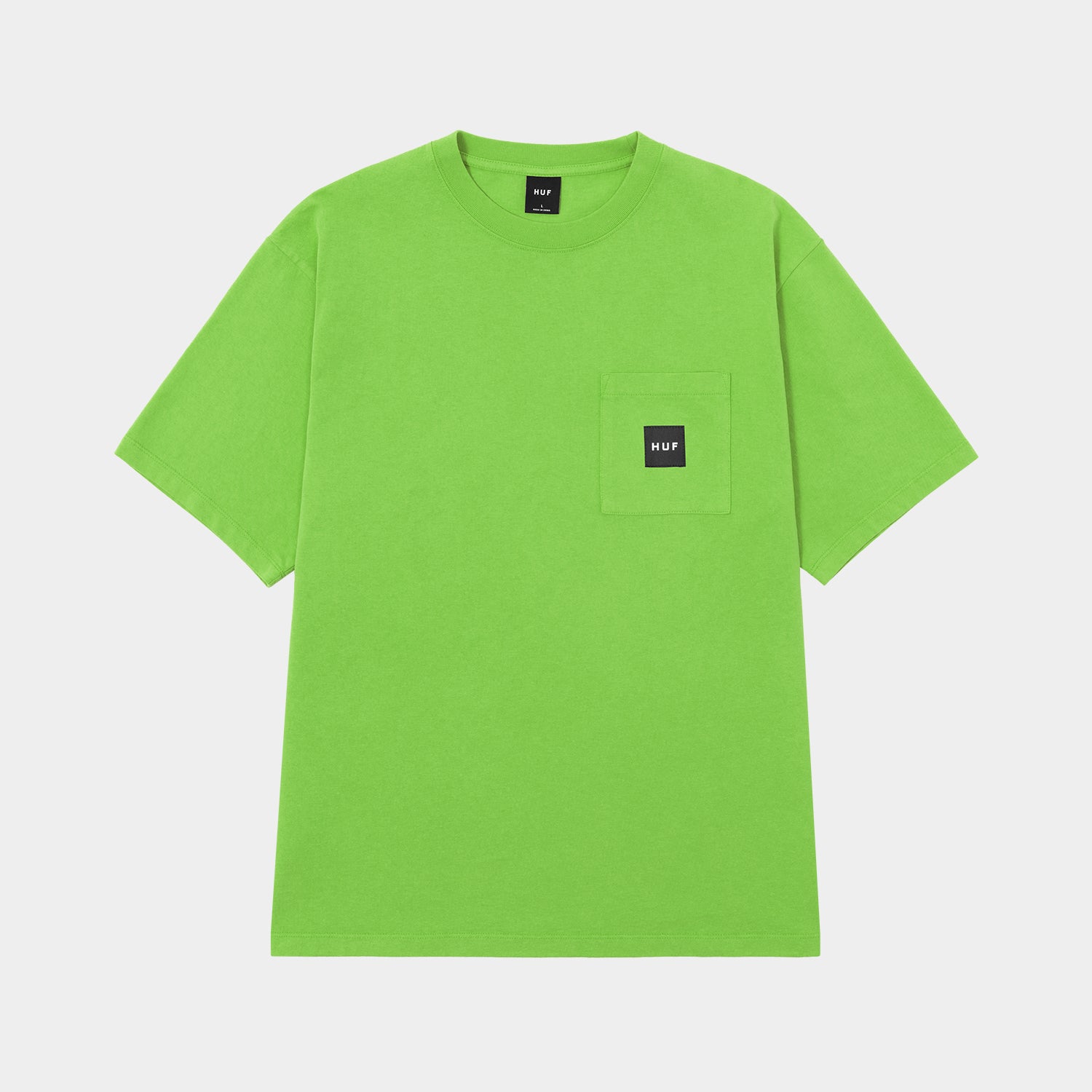 HUF (ハフ) Worldwide JP /T-SHIRTS(Tシャツ)/ HUF SET BOX LOGO POCKET TEE商品 / TARRAGON