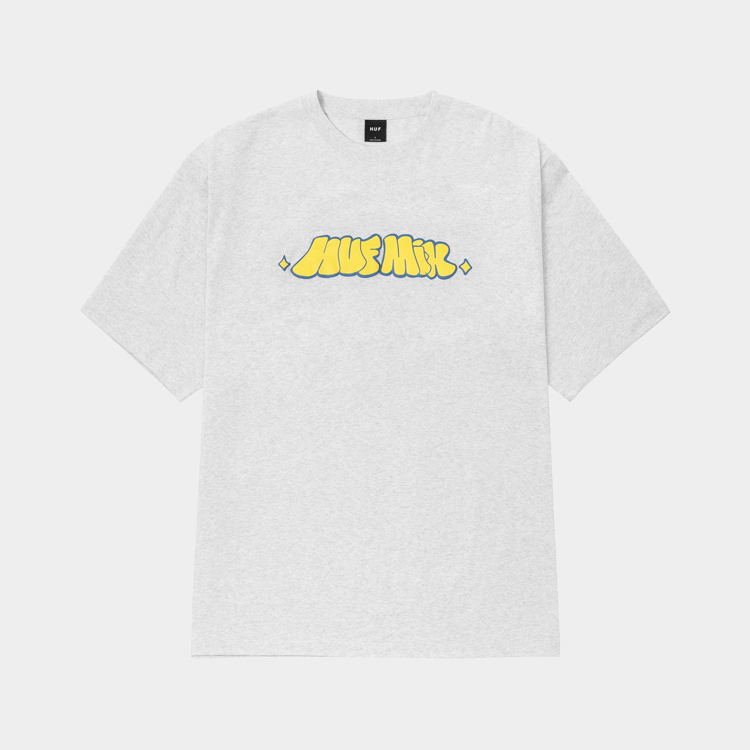 HUF (ハフ) Worldwide JP /T-SHIRTS(Tシャツ)/ PLAYLIST WASHED TEE商品 / ASH GREY