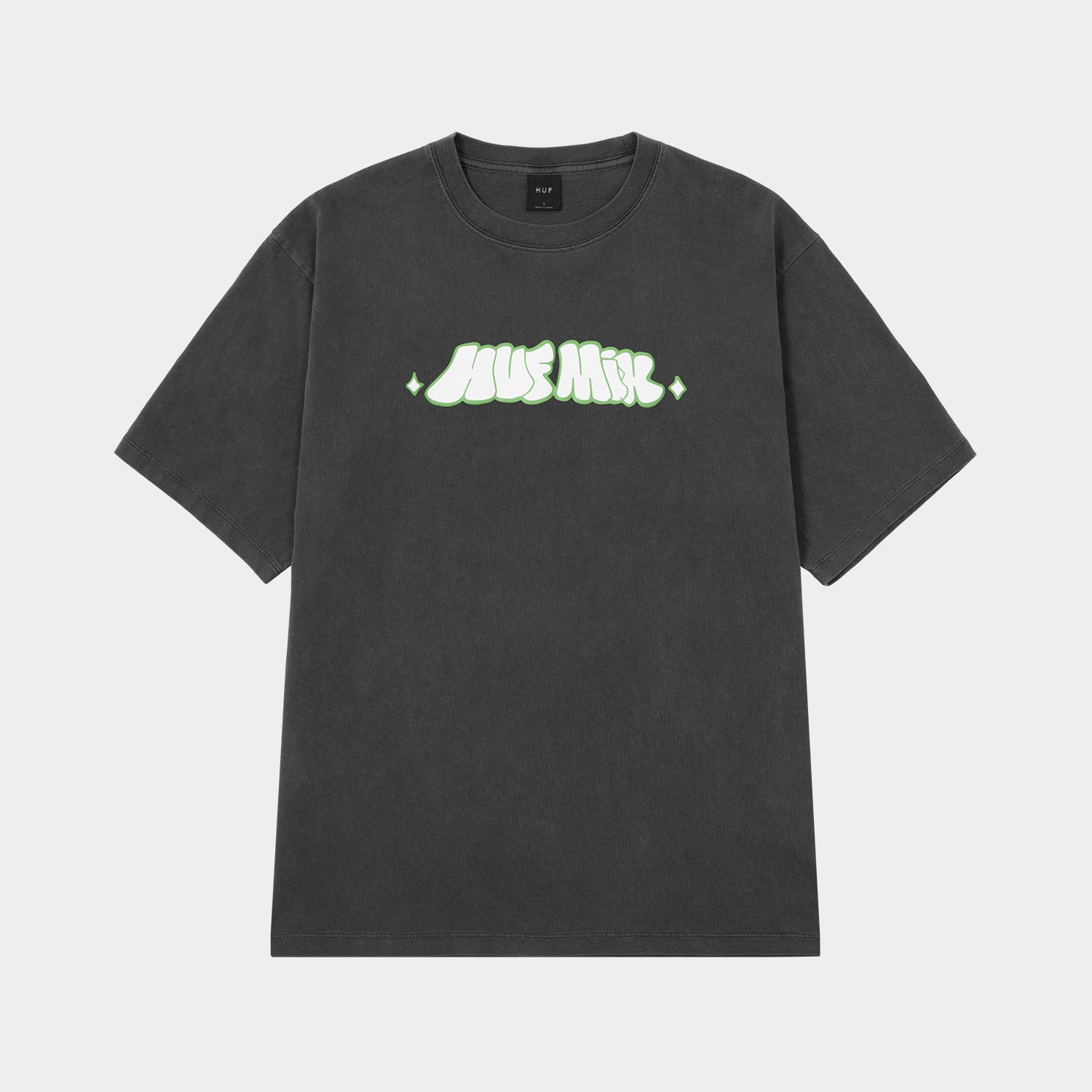 HUF (ハフ) Worldwide JP /T-SHIRTS(Tシャツ)/ PLAYLIST WASHED TEE商品 / ASH GREY