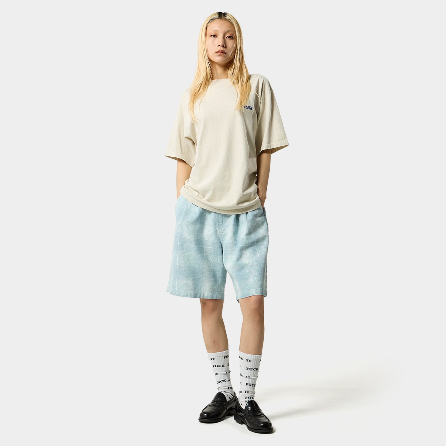 HUF (ハフ) Worldwide JP /T-SHIRTS(Tシャツ)/ MILLENNIUM WASHED TEE商品 / PALE YELLOW