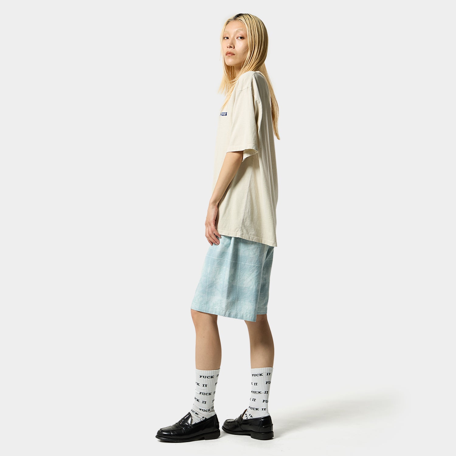 HUF (ハフ) Worldwide JP /T-SHIRTS(Tシャツ)/ MILLENNIUM WASHED TEE商品 / PALE YELLOW