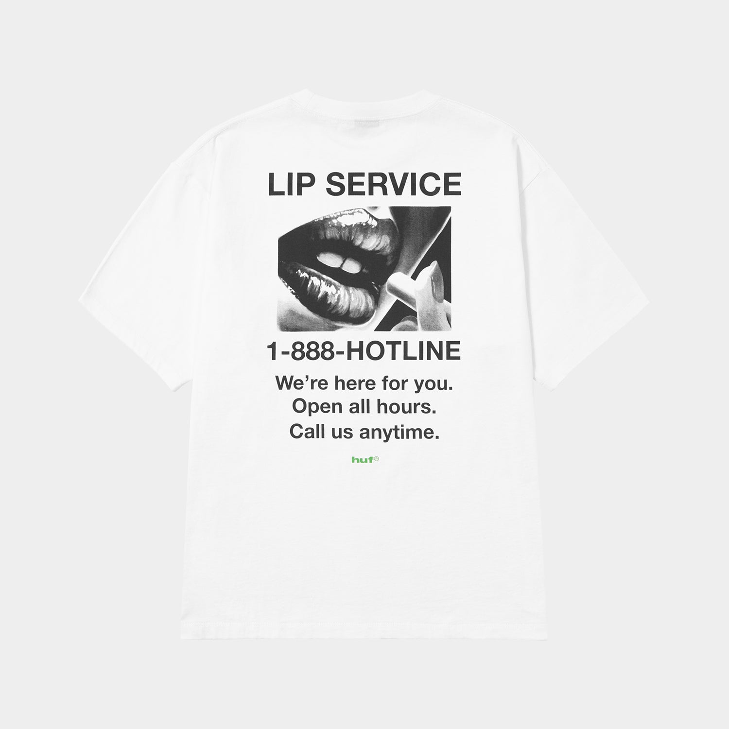 HUF (ハフ) Worldwide JP /T-SHIRTS(Tシャツ)/ HOTLINE TEE商品 / WHITE