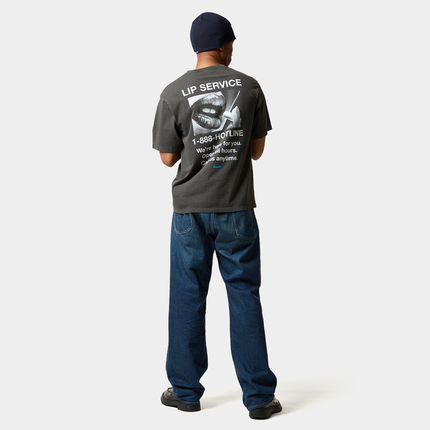 HUF (ハフ) Worldwide JP /T-SHIRTS(Tシャツ)/ HOTLINE TEE商品 / WHITE