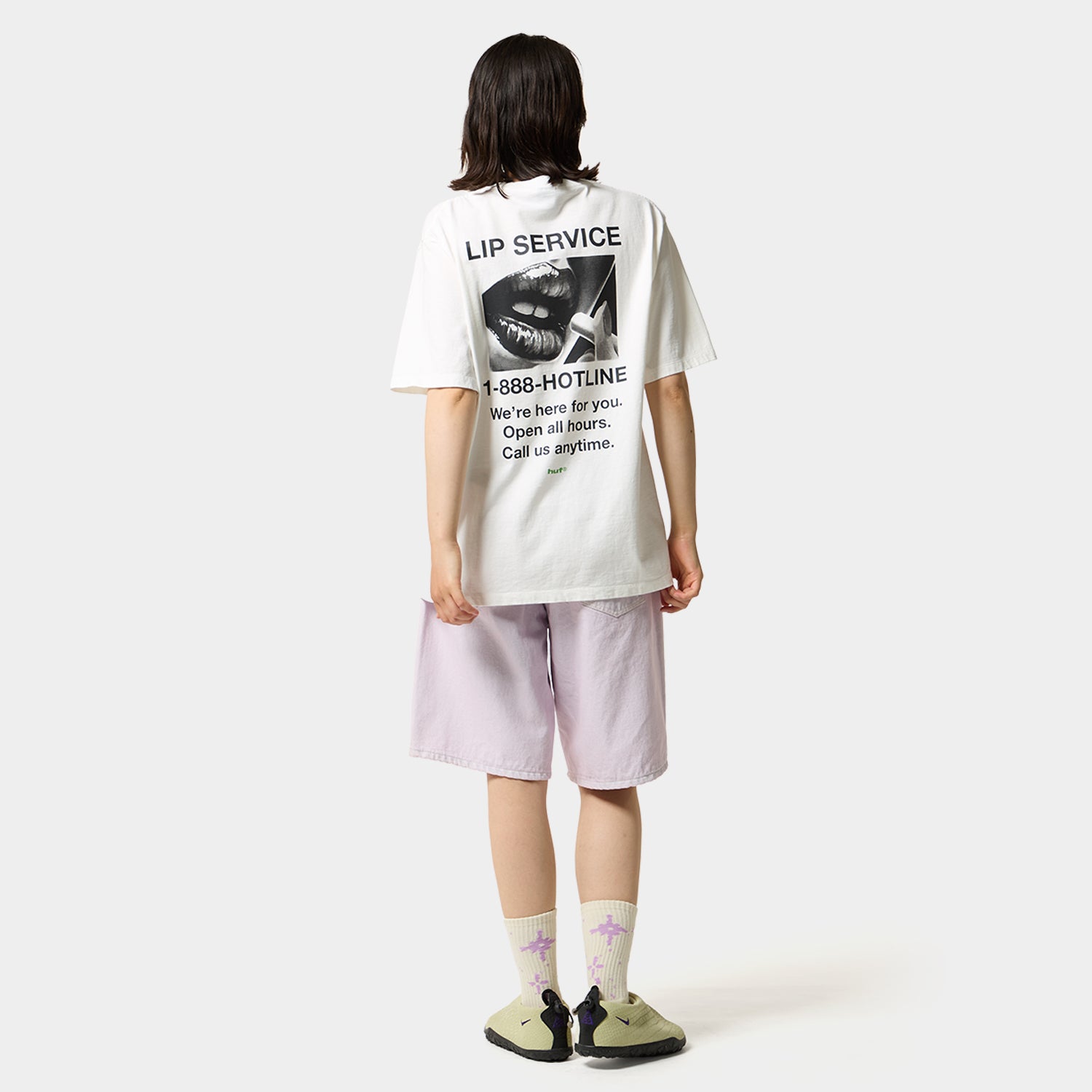 HUF (ハフ) Worldwide JP /T-SHIRTS(Tシャツ)/ HOTLINE TEE商品 / WHITE