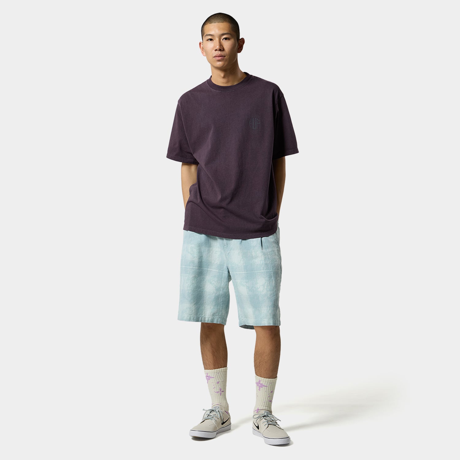 HUF (ハフ) Worldwide JP /T-SHIRTS(Tシャツ)/ REGIONAL WASHED TEE商品 / NAVY