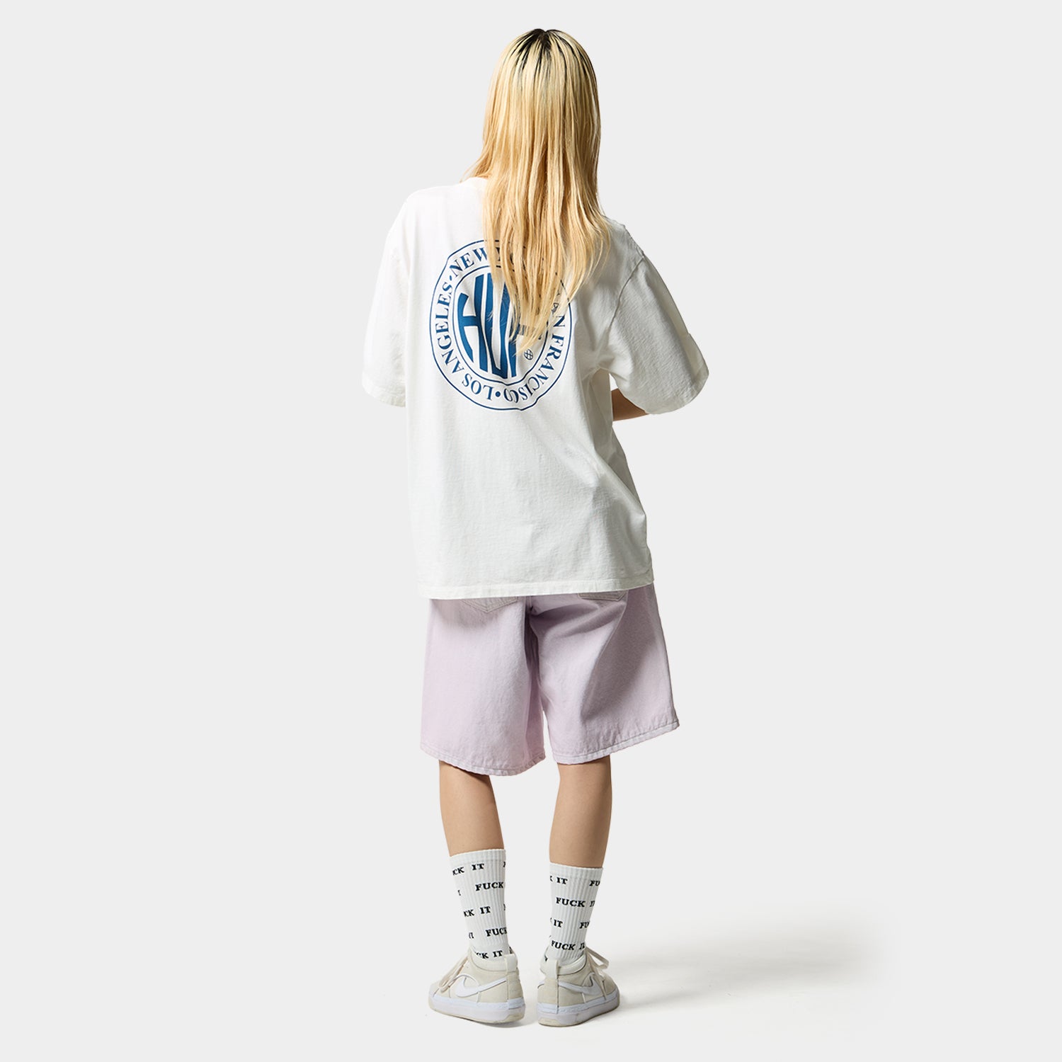 HUF (ハフ) Worldwide JP /T-SHIRTS(Tシャツ)/ REGIONAL WASHED TEE商品 / NAVY