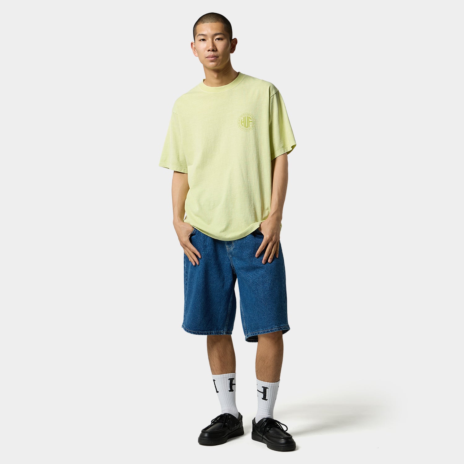 HUF (ハフ) Worldwide JP /T-SHIRTS(Tシャツ)/ REGIONAL WASHED TEE商品 / NAVY