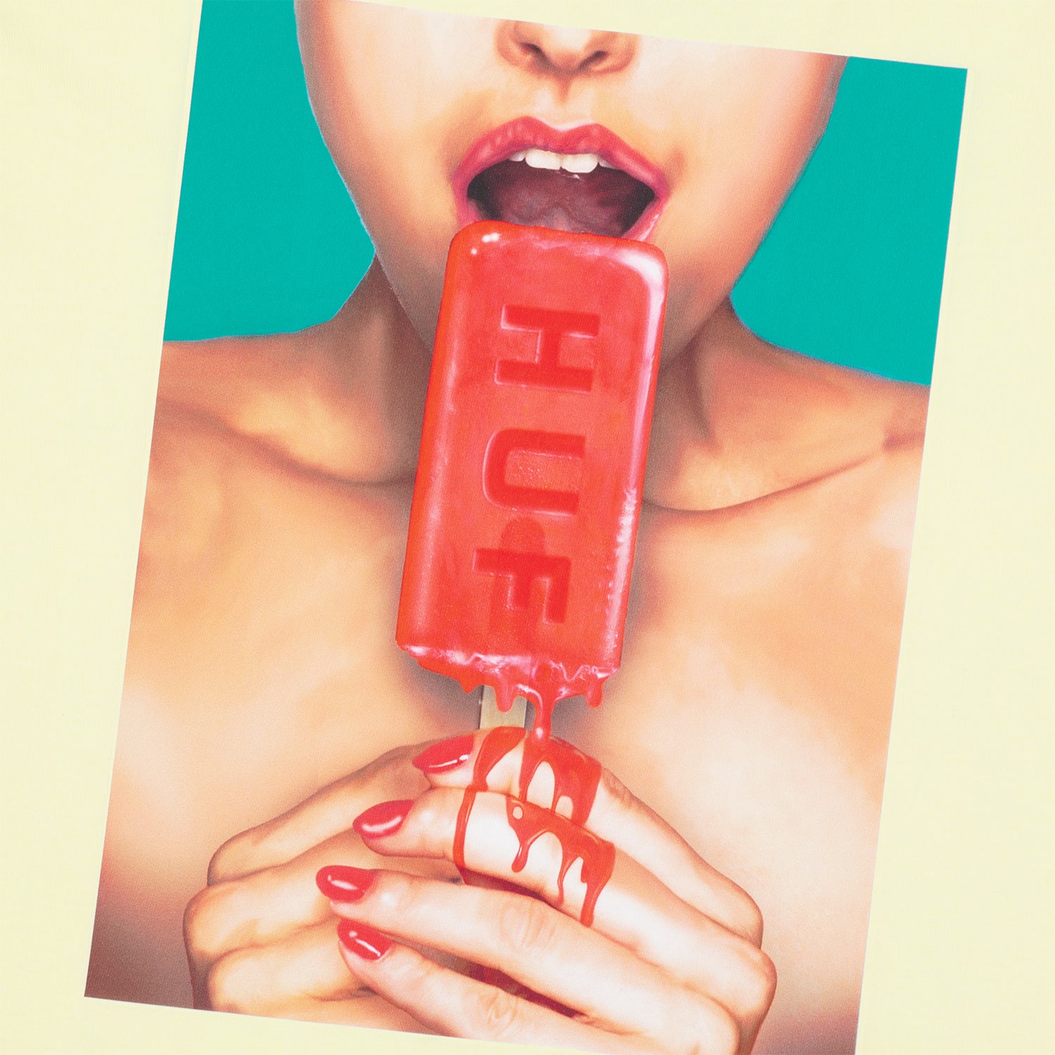 HUF (ハフ) Worldwide JP /T-SHIRTS(Tシャツ)/ ICE CREAM TEE商品 / BLACK