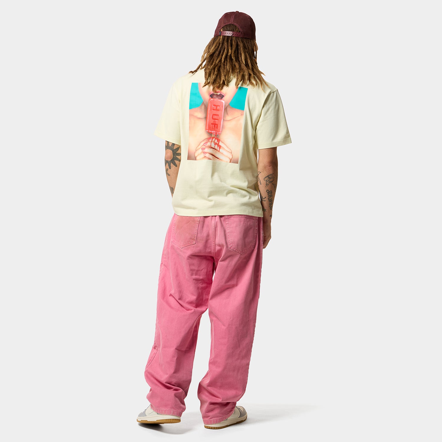 HUF (ハフ) Worldwide JP /T-SHIRTS(Tシャツ)/ ICE CREAM TEE商品 / BLACK