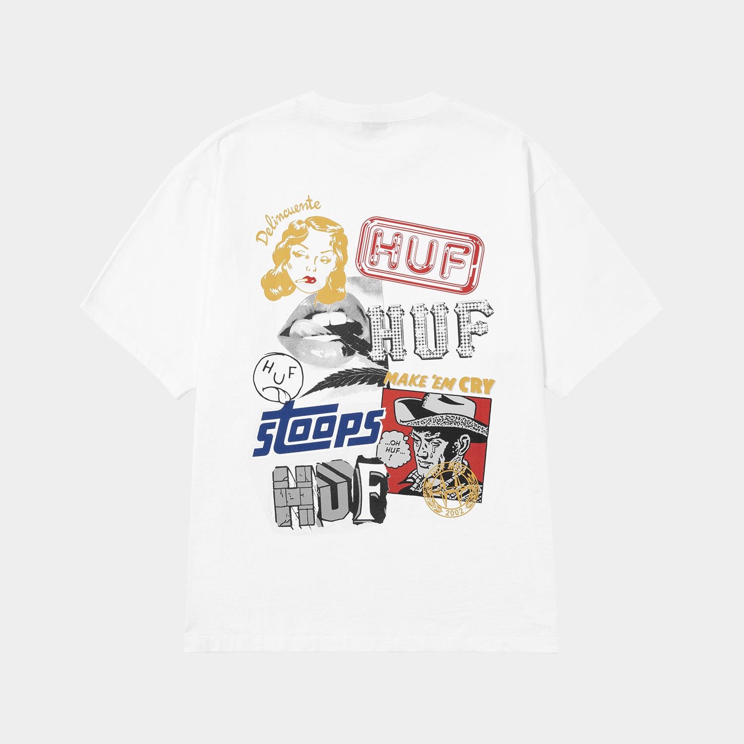 HUF (ハフ) Worldwide JP /T-SHIRTS(Tシャツ)/ MASH UP TEE商品 / NATURAL