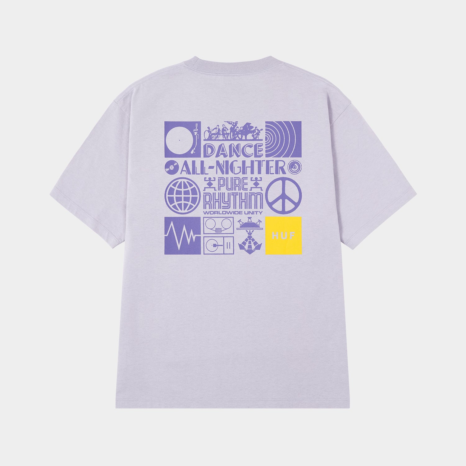 HUF (ハフ) Worldwide JP /T-SHIRTS(Tシャツ)/ SOUND WAVE TEE商品 / WHITE