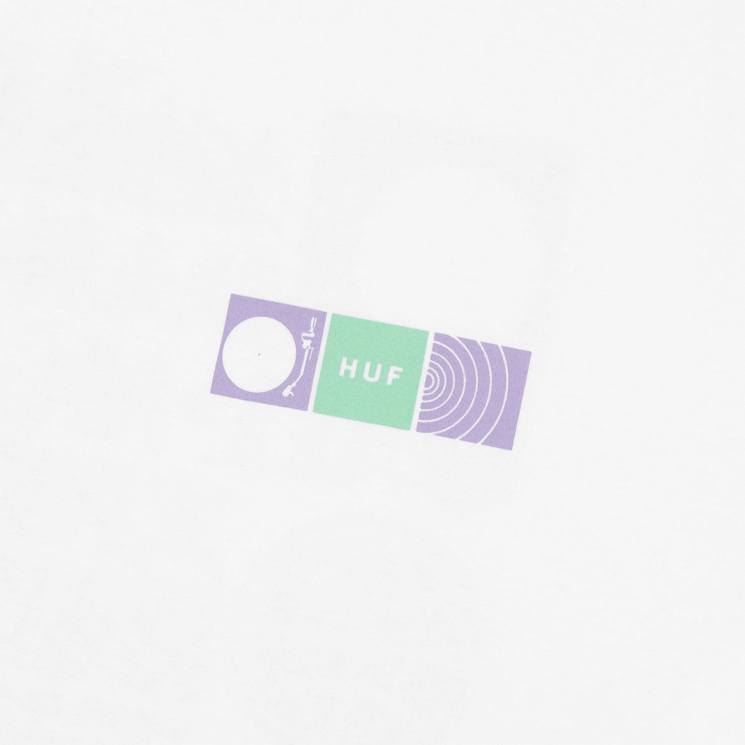 HUF (ハフ) Worldwide JP /T-SHIRTS(Tシャツ)/ SOUND WAVE TEE商品 / WHITE