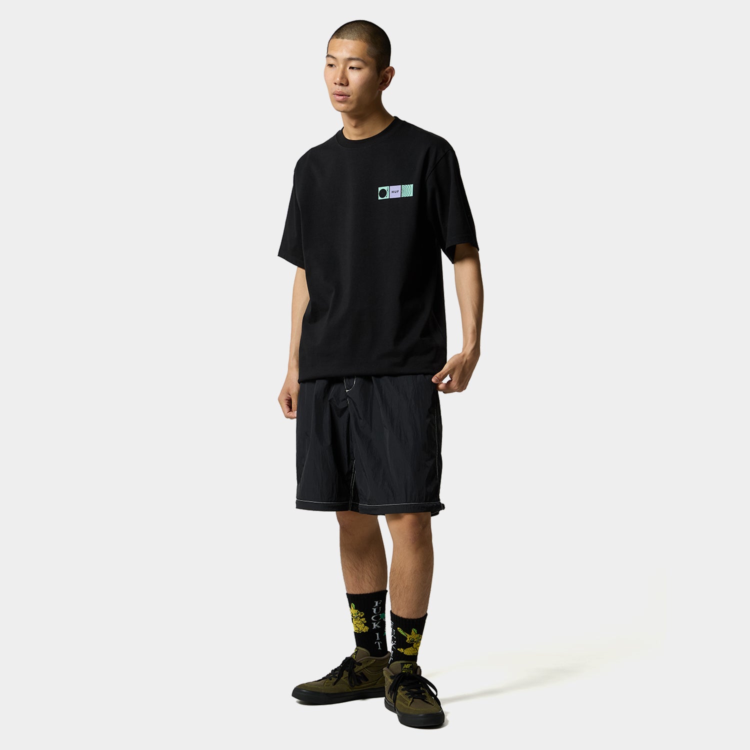 HUF (ハフ) Worldwide JP /T-SHIRTS(Tシャツ)/ SOUND WAVE TEE商品 / WHITE