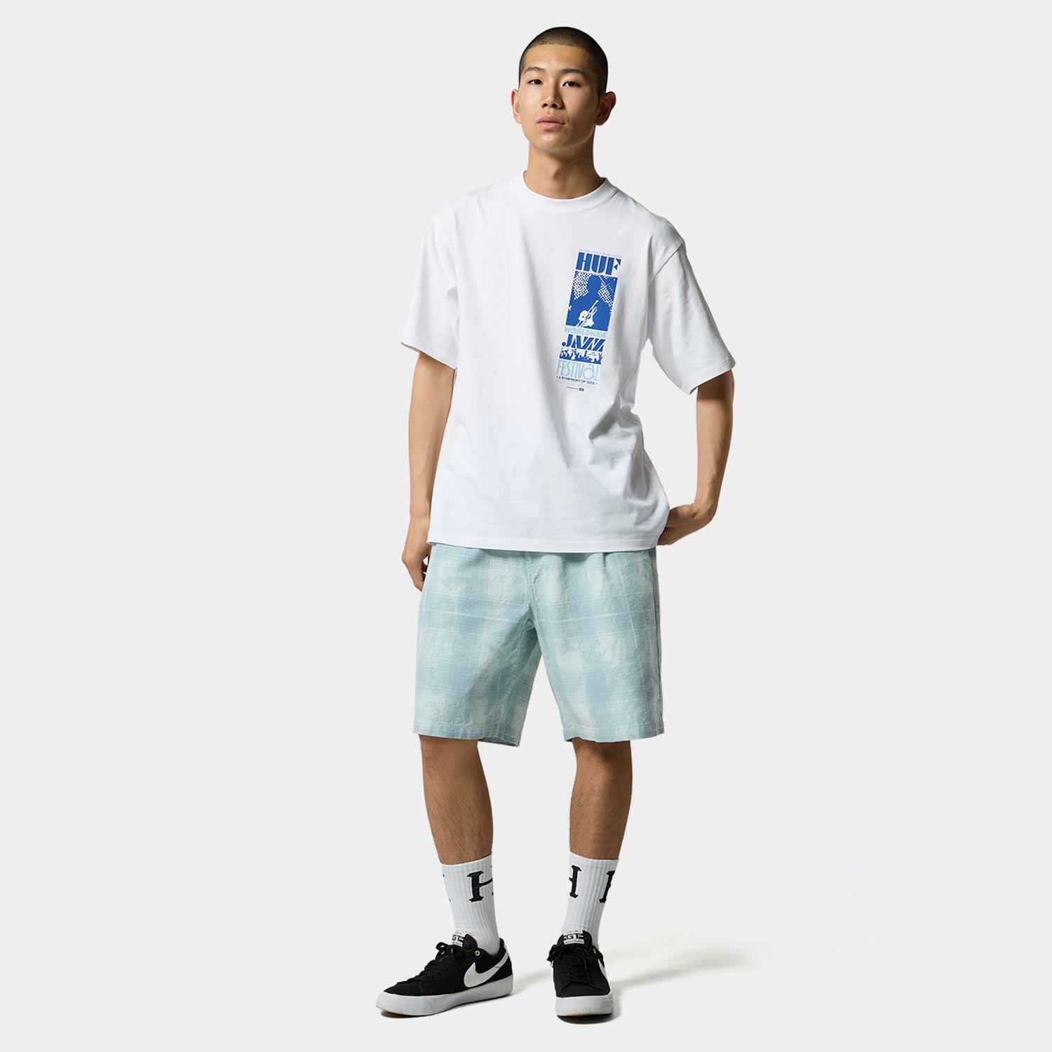 HUF (ハフ) Worldwide JP /T-SHIRTS(Tシャツ)/ WORLD JAZZ FESTIVAL TEE商品 / BLACK