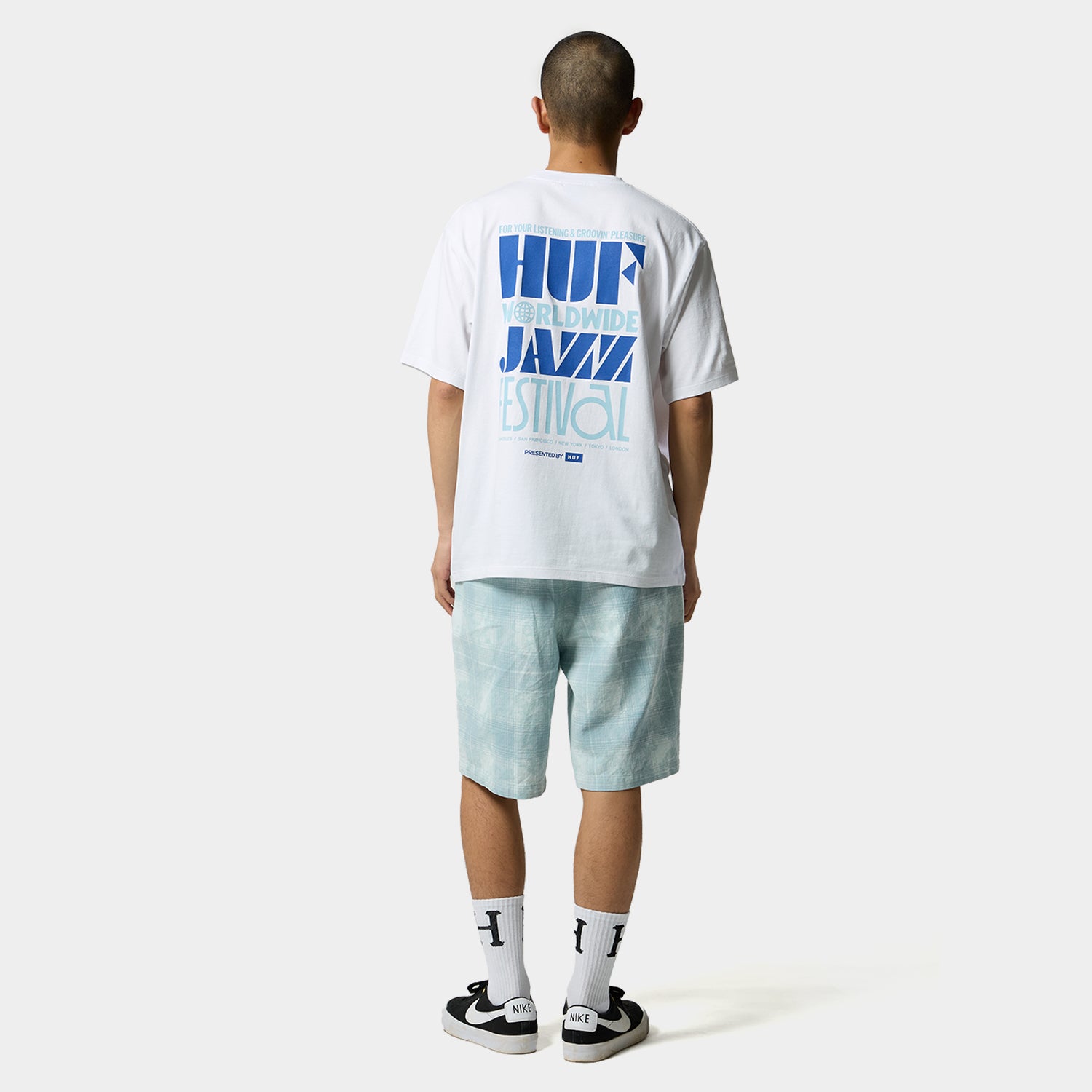 HUF (ハフ) Worldwide JP /T-SHIRTS(Tシャツ)/ WORLD JAZZ FESTIVAL TEE商品 / BLACK