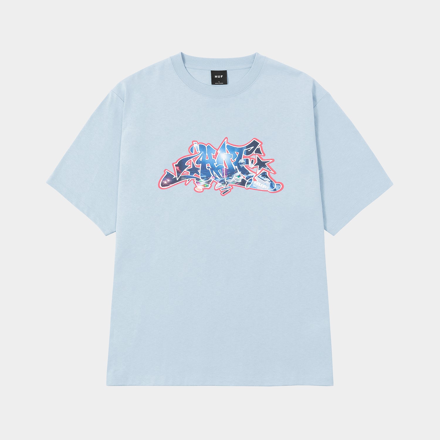 HUF (ハフ) Worldwide JP /T-SHIRTS(Tシャツ)/ MOTION TEE商品 / ARCTIC BLUE