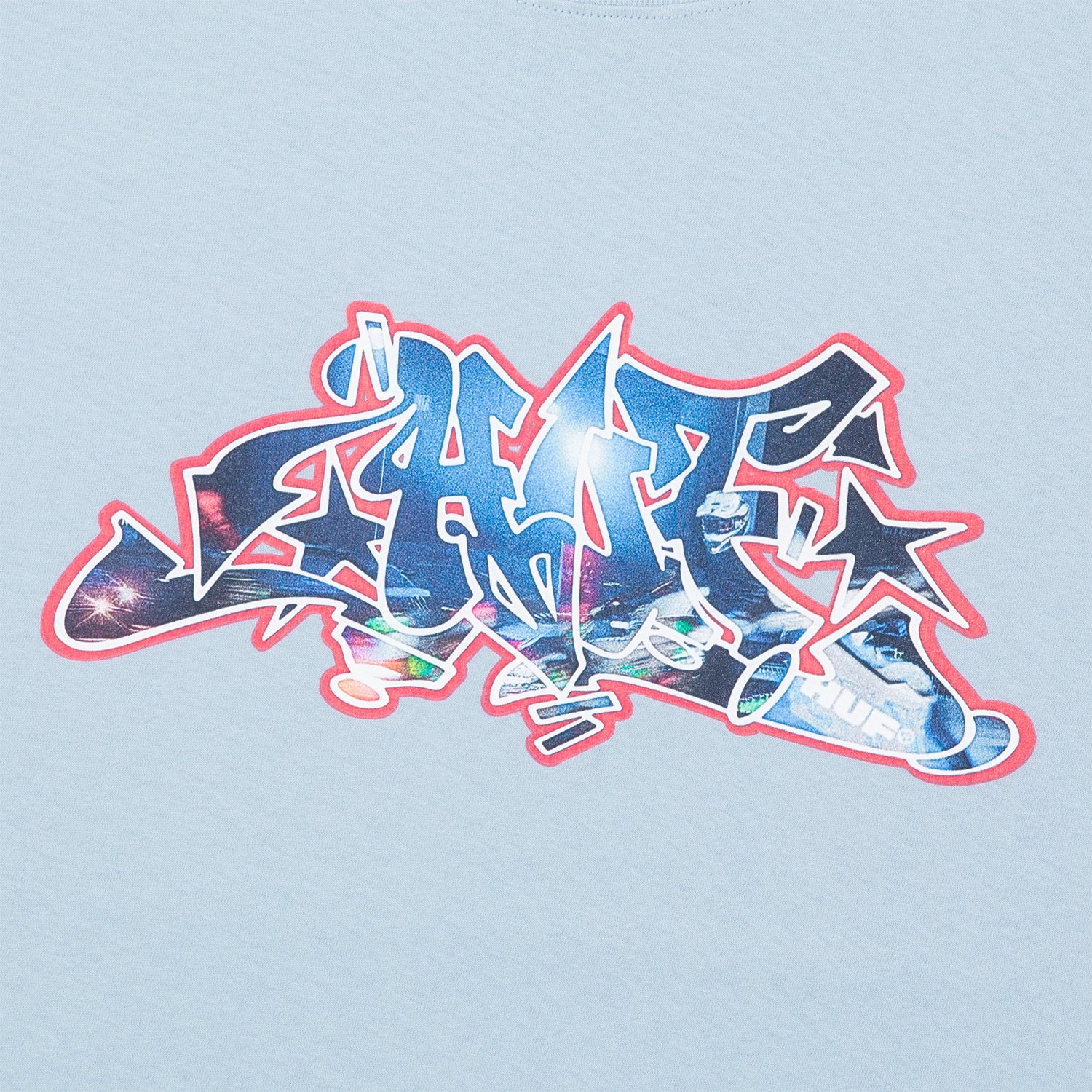 HUF (ハフ) Worldwide JP /T-SHIRTS(Tシャツ)/ MOTION TEE商品 / ARCTIC BLUE