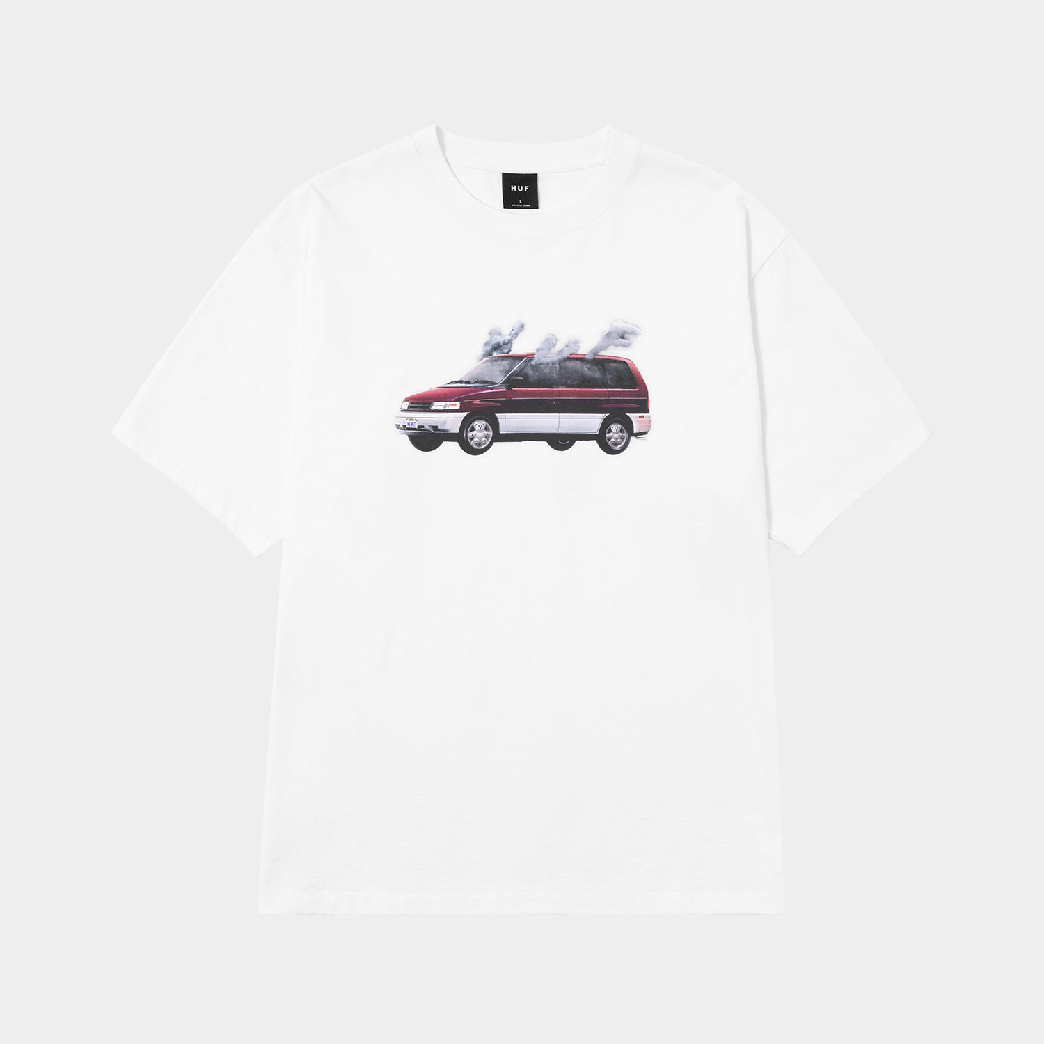 HUF (ハフ) Worldwide JP /T-SHIRTS(Tシャツ)/ HOT BOX TEE商品 / WHITE