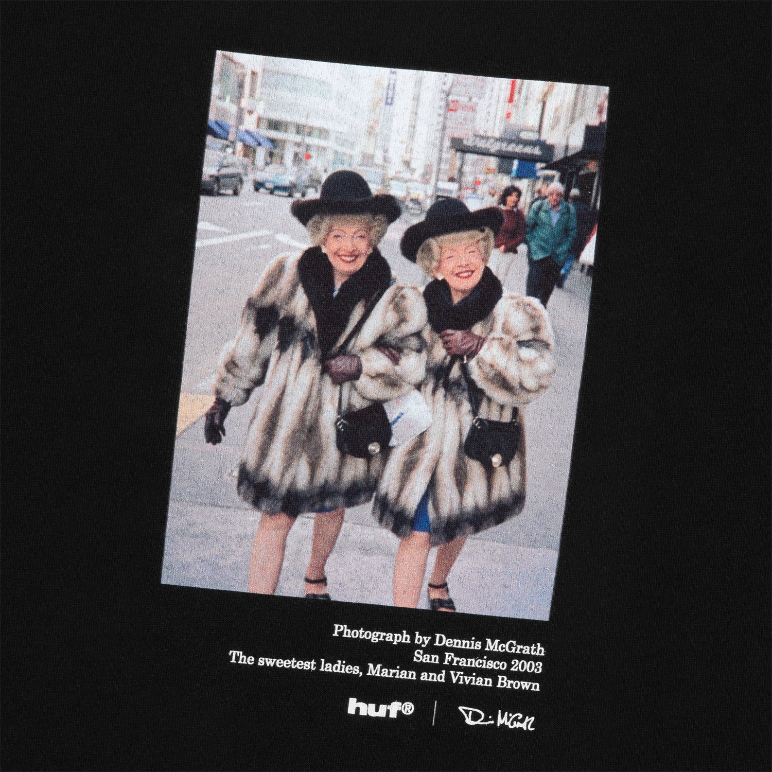 HUF (ハフ) Worldwide JP /T-SHIRTS(Tシャツ)/ DENNIS McGRATH THE SWEETEST TWINS TEE商品 / WHITE