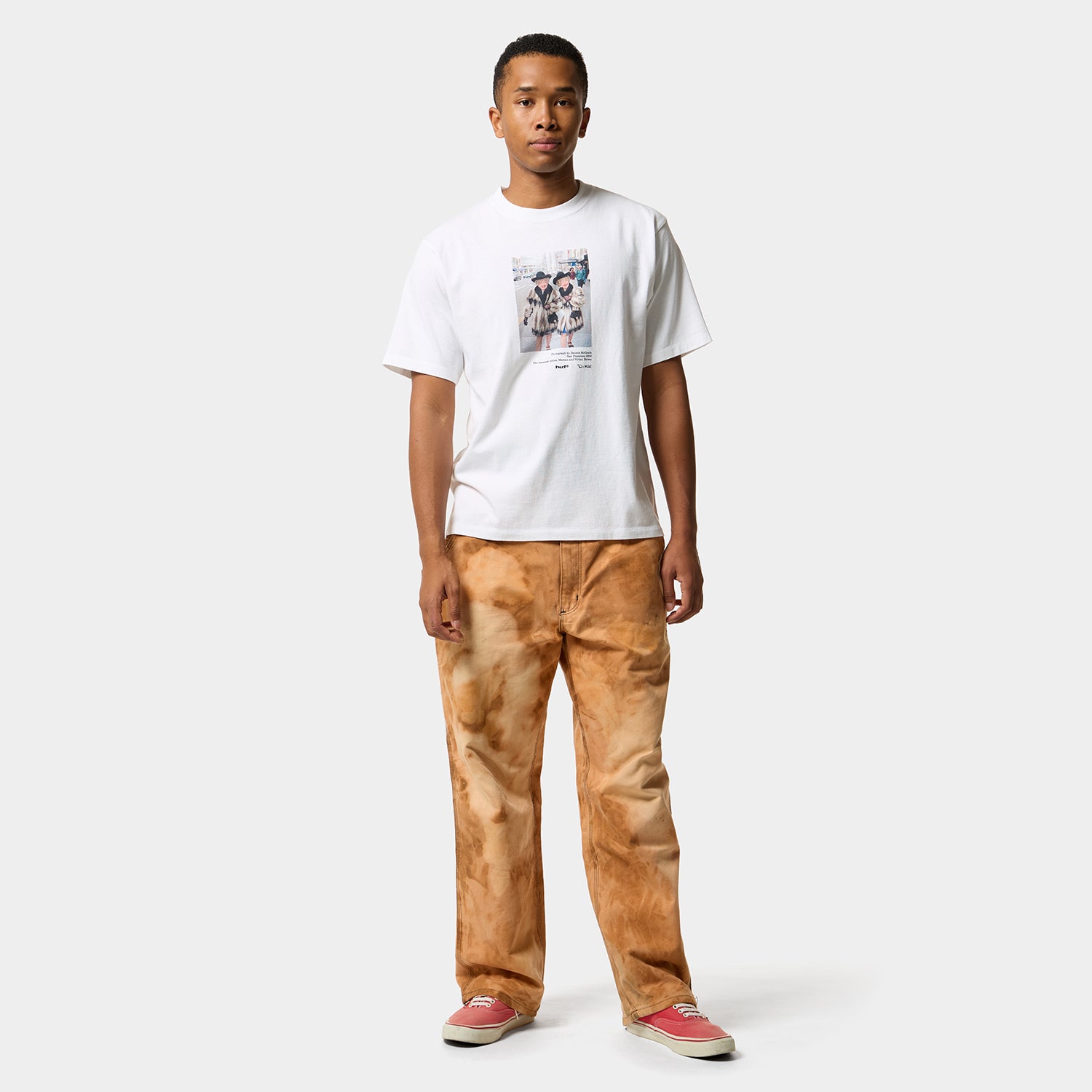 HUF (ハフ) Worldwide JP /T-SHIRTS(Tシャツ)/ DENNIS McGRATH THE SWEETEST TWINS TEE商品 / WHITE