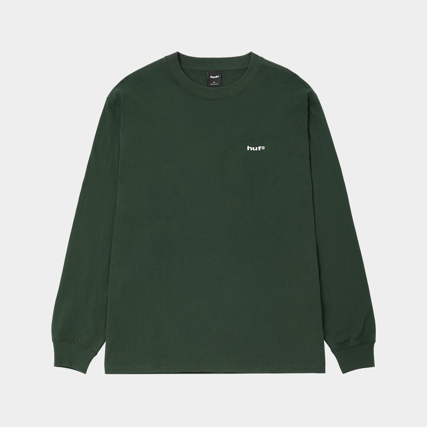 HUF (ハフ) Worldwide JP /T-SHIRTS(Tシャツ)/ HUF®eightynine LS TEE商品 / DK GREEN