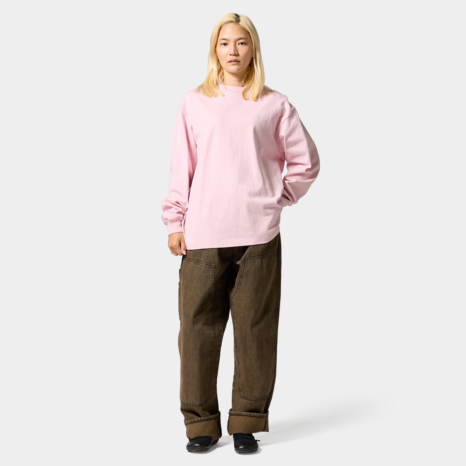 HUF (ハフ) Worldwide JP /T-SHIRTS(Tシャツ)/ HUF eightynine LS TEE商品 / YELLOW