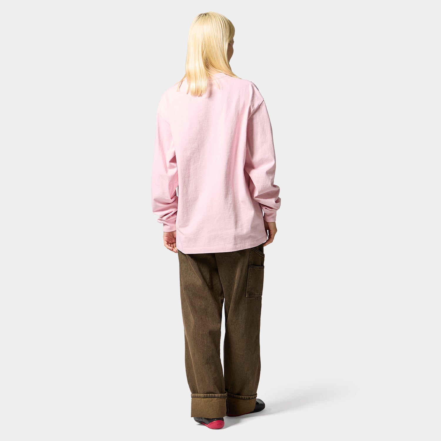 HUF (ハフ) Worldwide JP /T-SHIRTS(Tシャツ)/ HUF eightynine LS TEE商品 / YELLOW