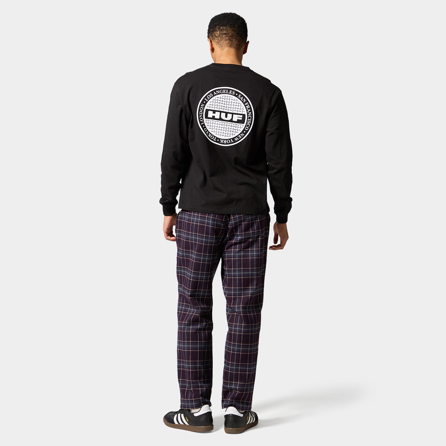 HUF (ハフ) Worldwide JP /T-SHIRTS(Tシャツ)/ MANHOLE LS TEE商品 / CUCUMBER