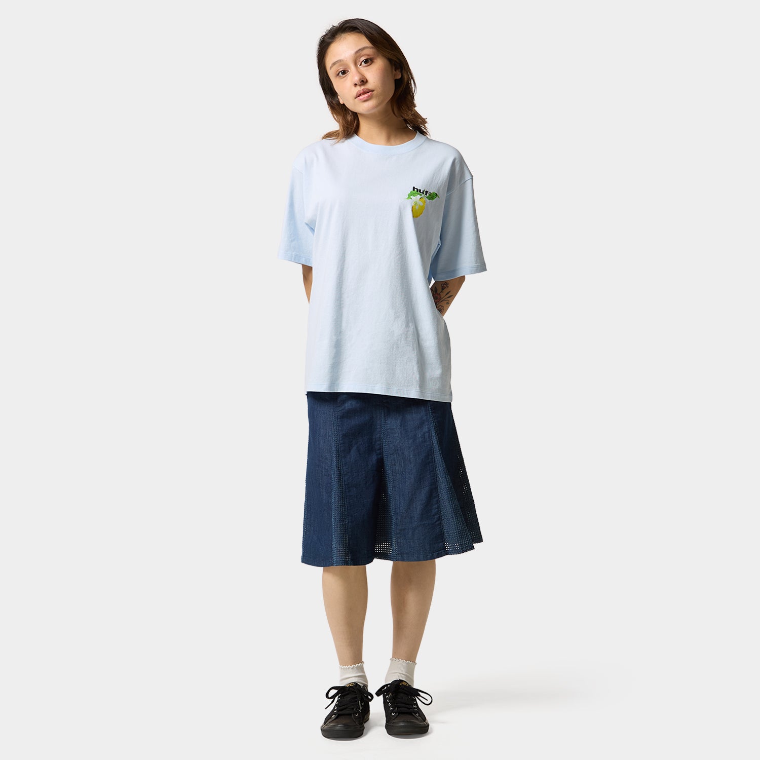 HUF (ハフ) Worldwide JP /T-SHIRTS(Tシャツ)/ SOUR LEMON TEE商品 / NAVY