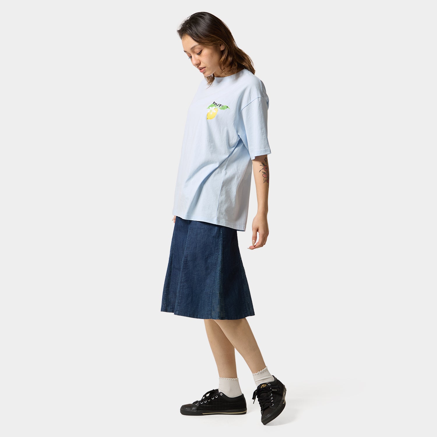 HUF (ハフ) Worldwide JP /T-SHIRTS(Tシャツ)/ SOUR LEMON TEE商品 / NAVY