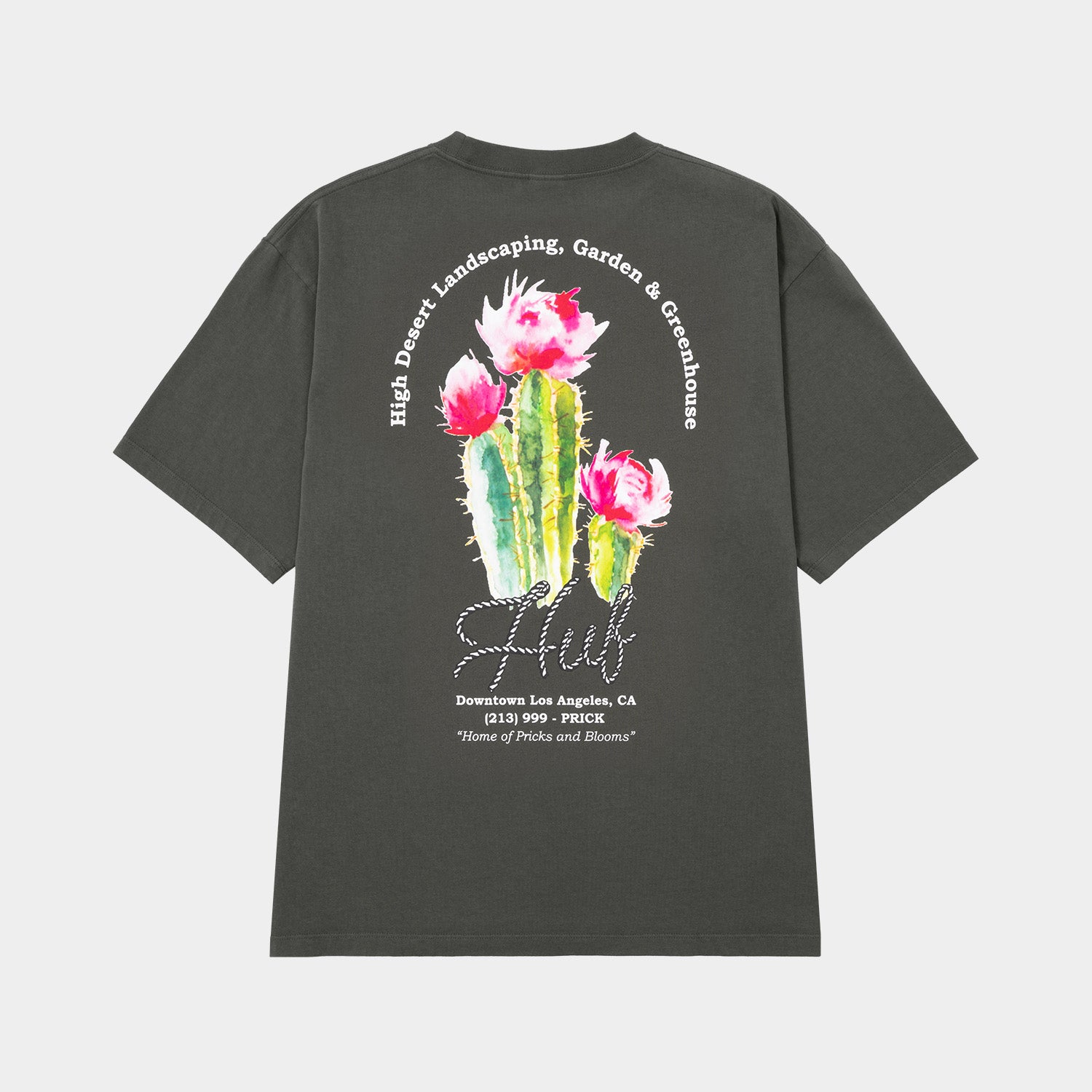 HUF (ハフ) Worldwide JP /T-SHIRTS(Tシャツ)/ DESERT ROSE TEE商品 / LT YELLOW