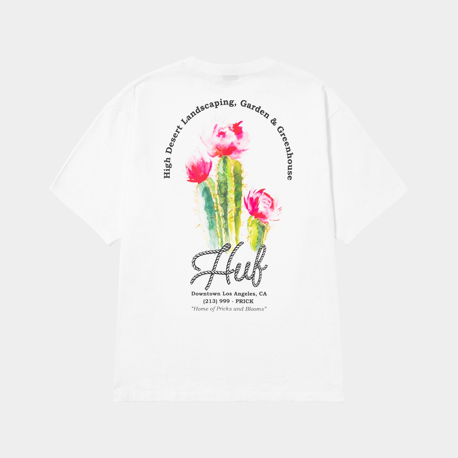 HUF (ハフ) Worldwide JP /T-SHIRTS(Tシャツ)/ DESERT ROSE TEE商品 / LT YELLOW