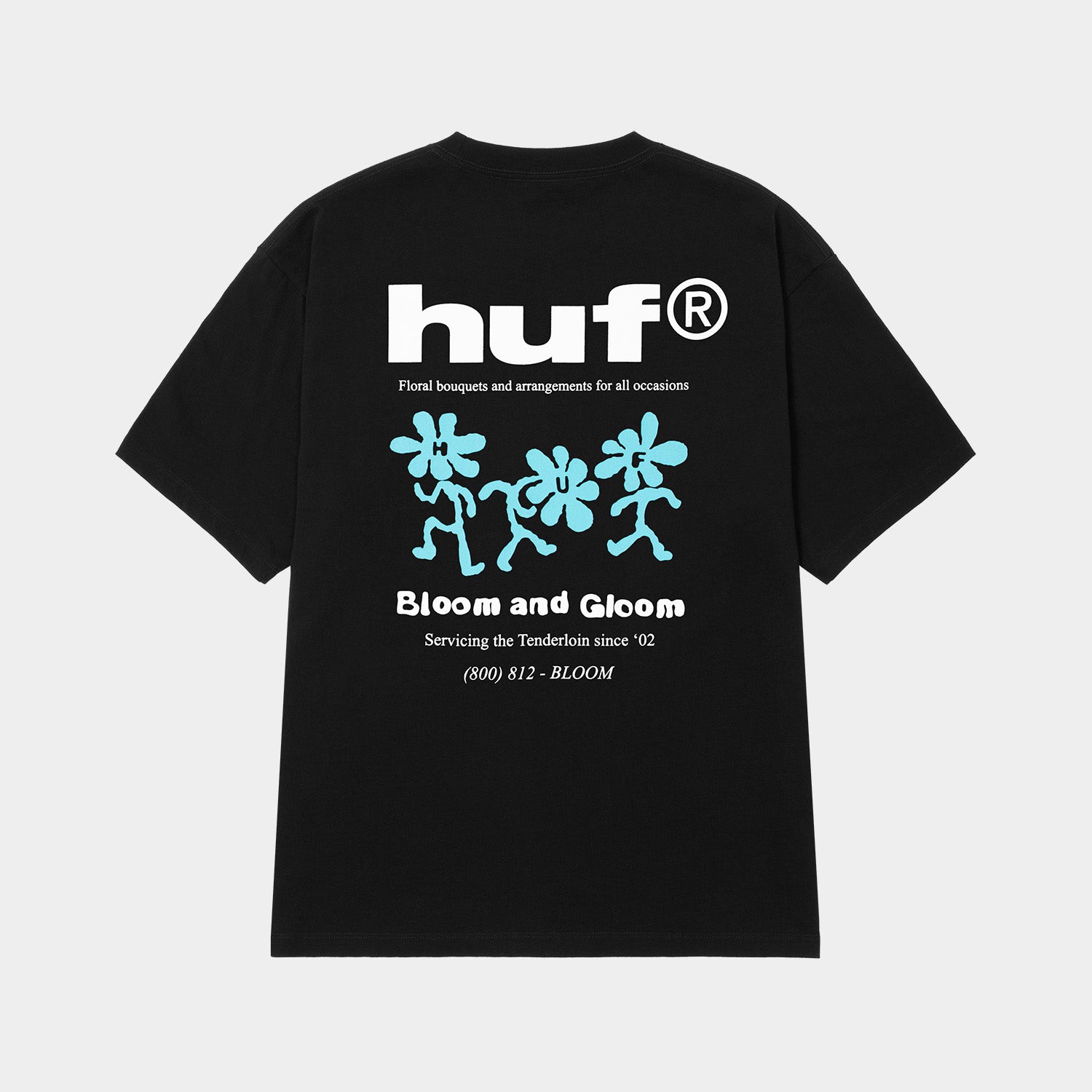 HUF (ハフ) Worldwide JP /T-SHIRTS(Tシャツ)/ BLOOM & GLOOM TEE商品 / WHITE