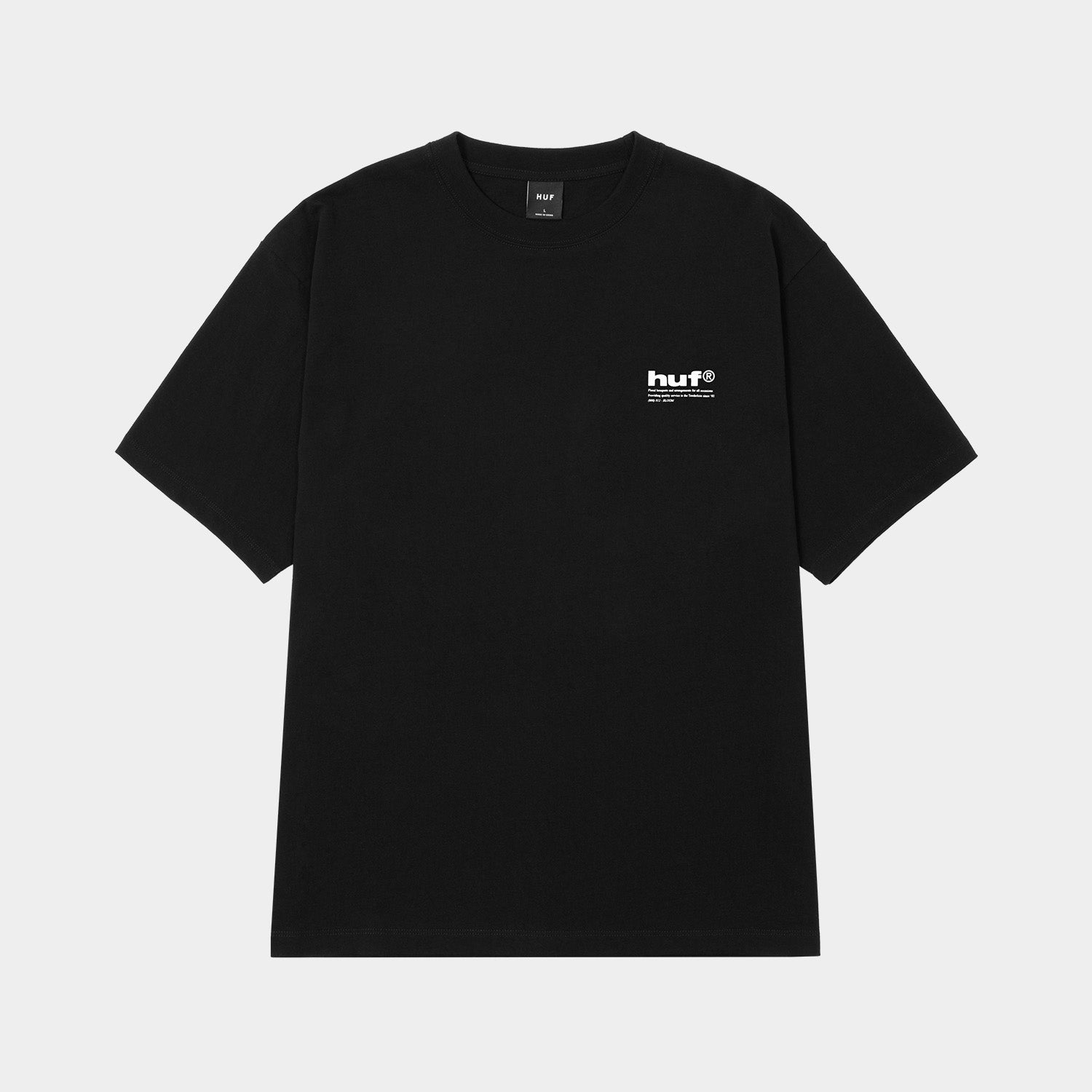 HUF (ハフ) Worldwide JP /T-SHIRTS(Tシャツ)/ BLOOM & GLOOM TEE商品 / WHITE