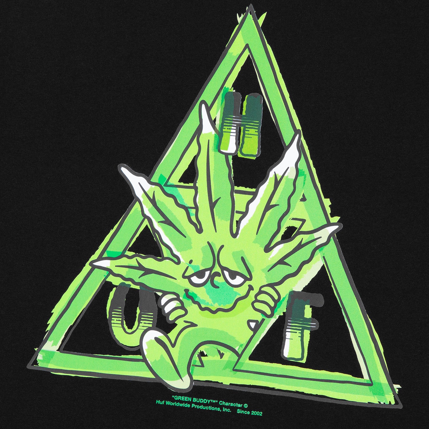 HUF (ハフ) Worldwide JP /T-SHIRTS(Tシャツ)/ 【オンラインストア限定】GREEN BUDDY TT TEE商品 / NATURAL