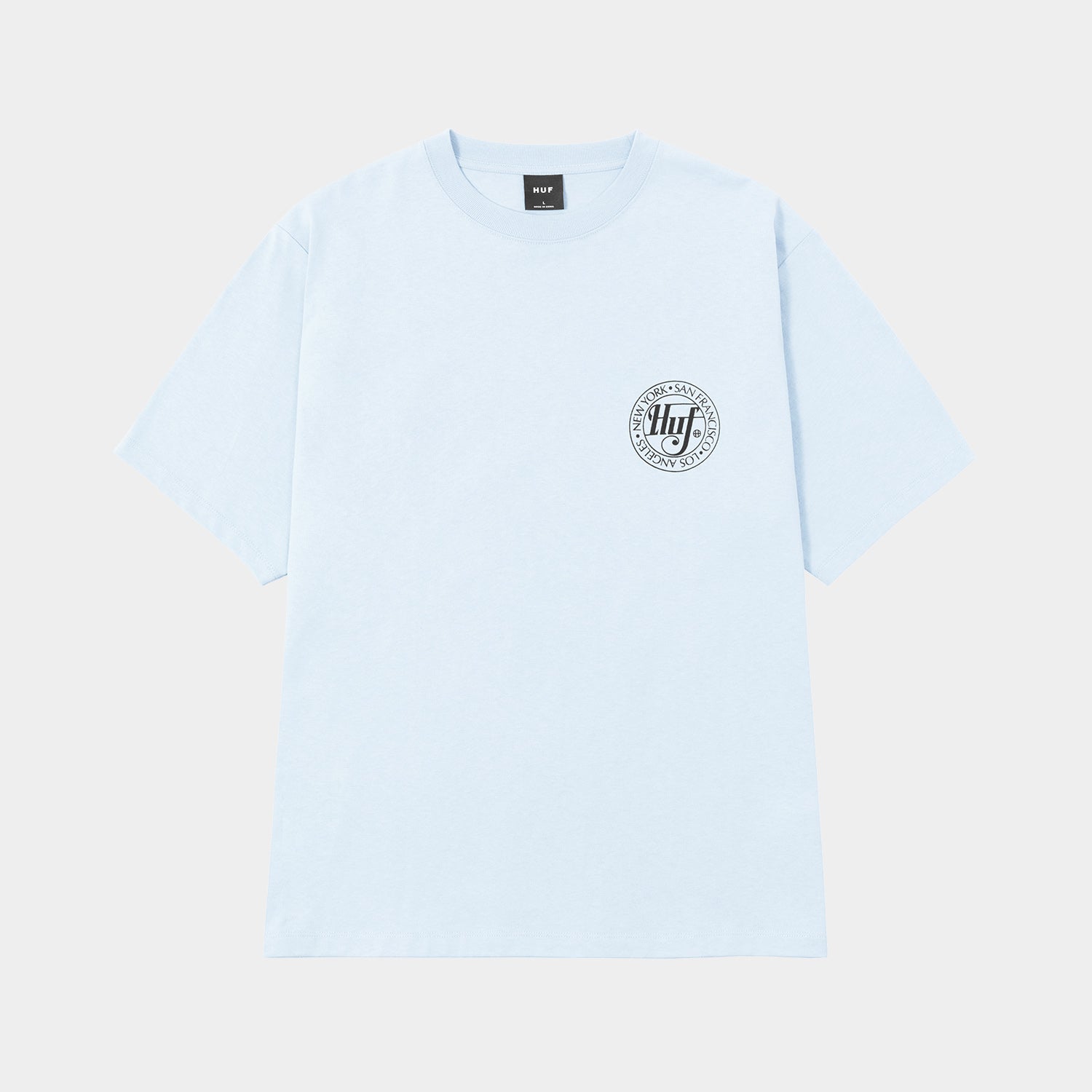 HUF (ハフ) Worldwide JP / T-SHIRTS(Tシャツ) / SHARP SCRIPT TEE商品 / LT BLUE