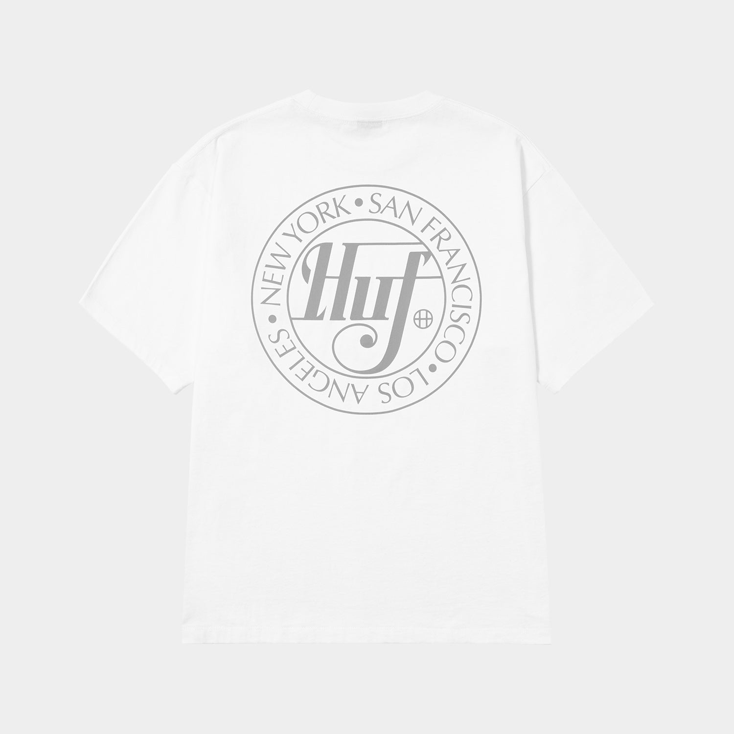 HUF (ハフ) Worldwide JP /T-SHIRTS(Tシャツ)/ SHARP SCRIPT TEE商品 / LT BLUE