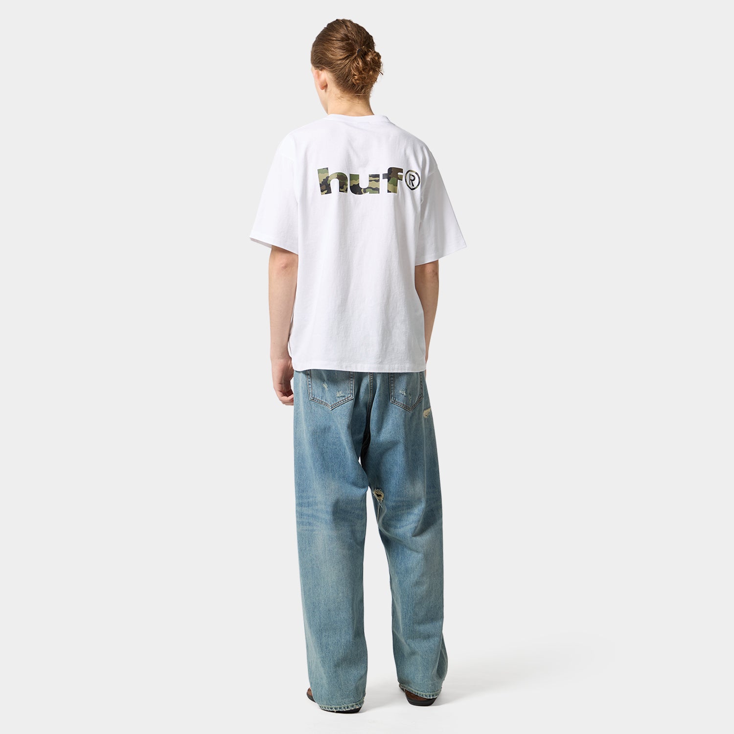 HUF (ハフ) Worldwide JP /T-SHIRTS(Tシャツ)/ huf eightynine CAMO TEE商品 / PINK