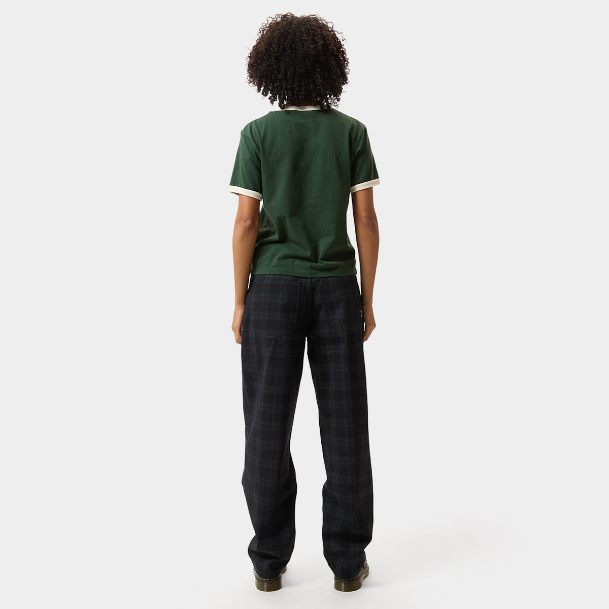 HUF (ハフ) Worldwide JP /T-SHIRTS(Tシャツ)/ HAND STACKED TINY RINGER TEE商品 / NATURAL