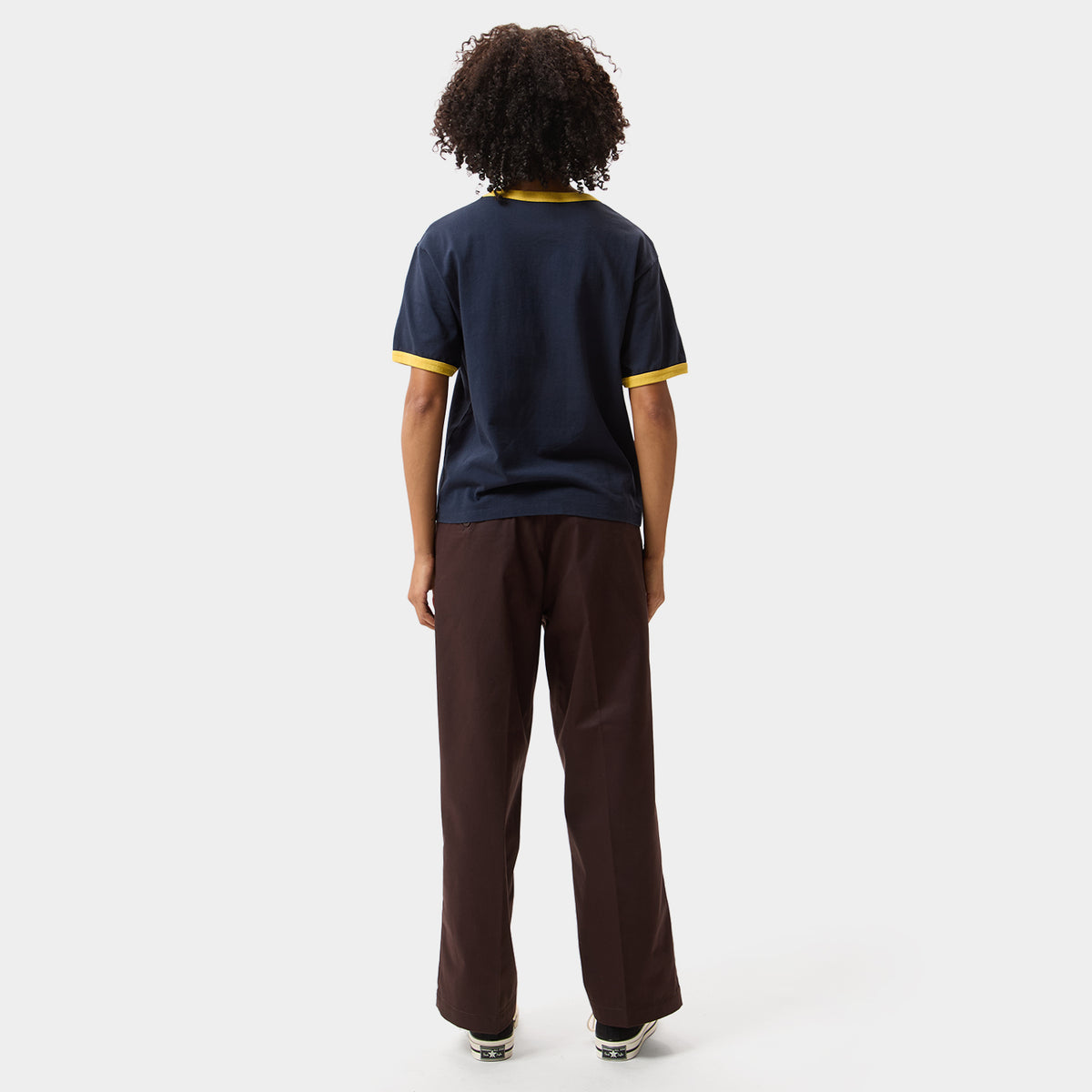 HUF (ハフ) Worldwide JP /T-SHIRTS(Tシャツ)/ HAND STACKED TINY RINGER TEE商品 / NATURAL