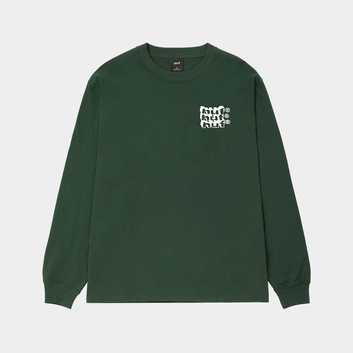 HUF (ハフ) Worldwide JP /T-SHIRTS(Tシャツ)/ HAND STACKED LS TEE商品 / VINTAGE BLACK