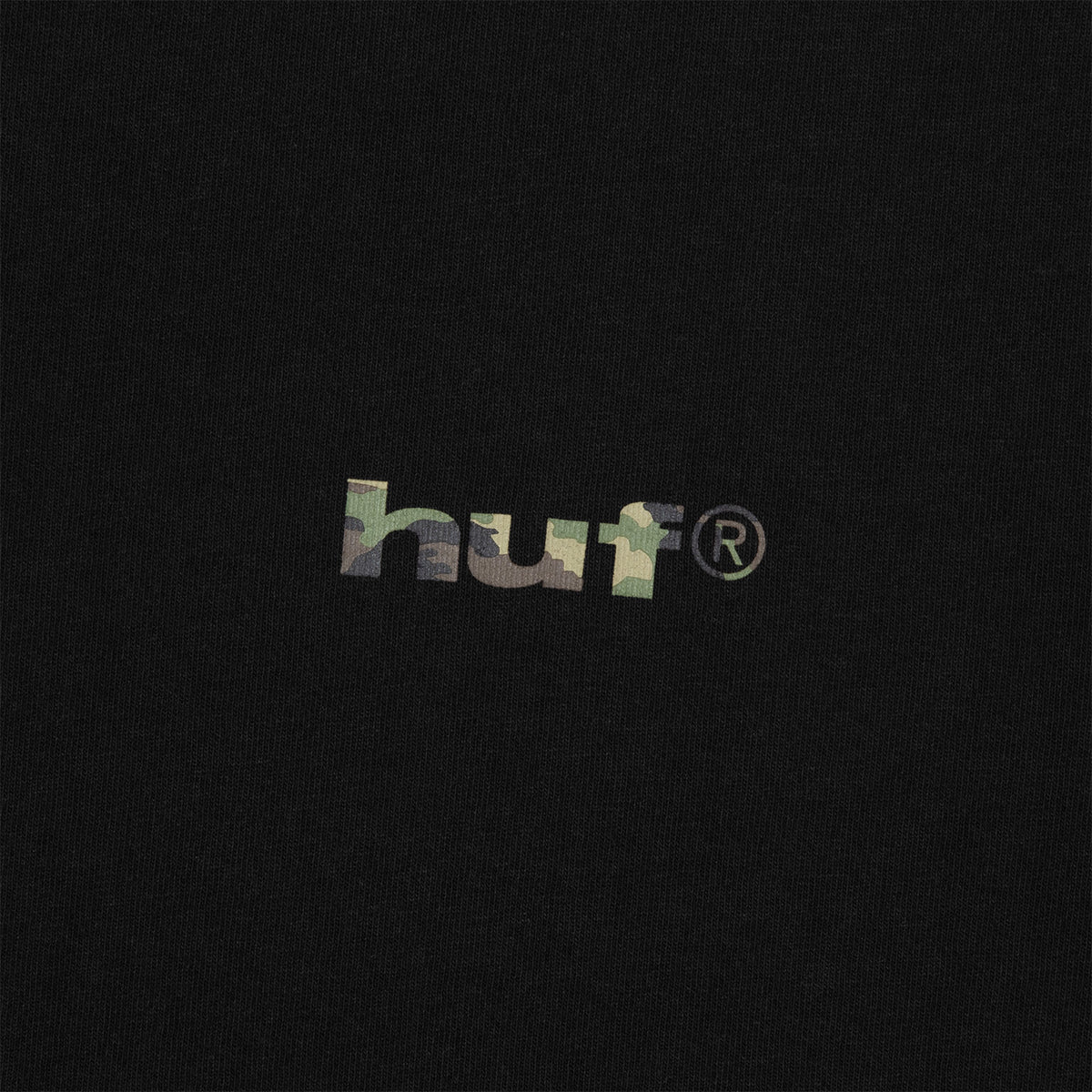 HUF (ハフ) Worldwide JP /T-SHIRTS(Tシャツ)/ huf eightynine CAMO LS TEE商品 / BLACK