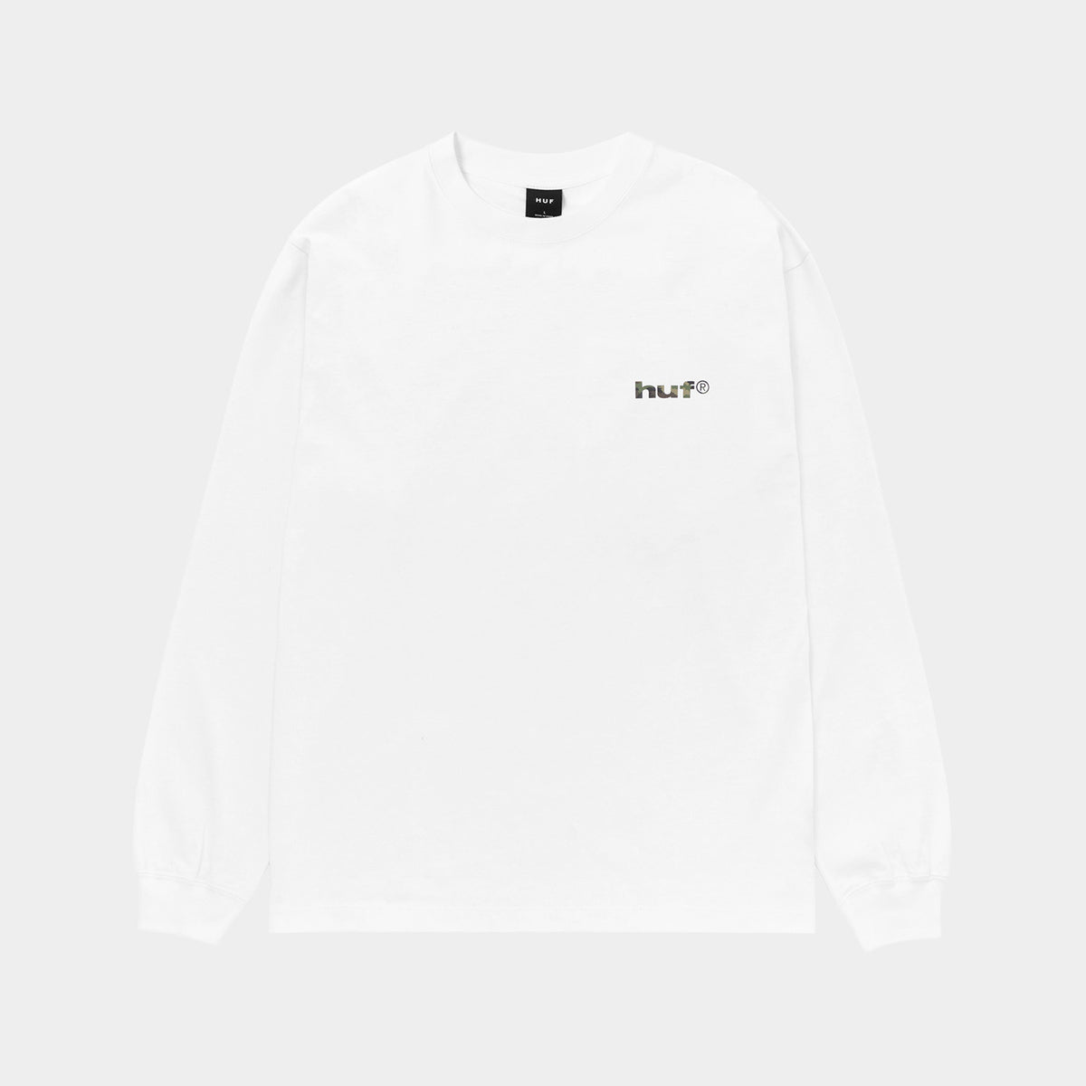 HUF (ハフ) Worldwide JP /T-SHIRTS(Tシャツ)/ huf eightynine CAMO LS TEE商品 / BLACK