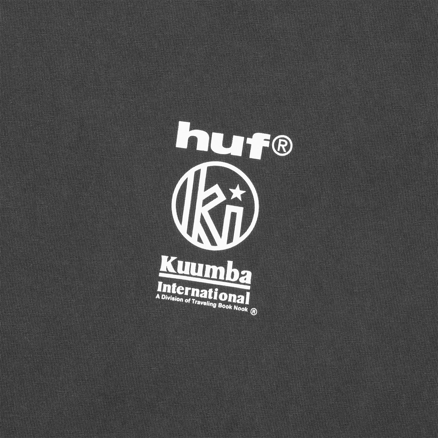 HUF (ハフ) Worldwide JP /T-SHIRTS(Tシャツ)/ HUF X KUUMBA INTERNATIONAL KUUMBA TEE商品 / WASHED BLACK