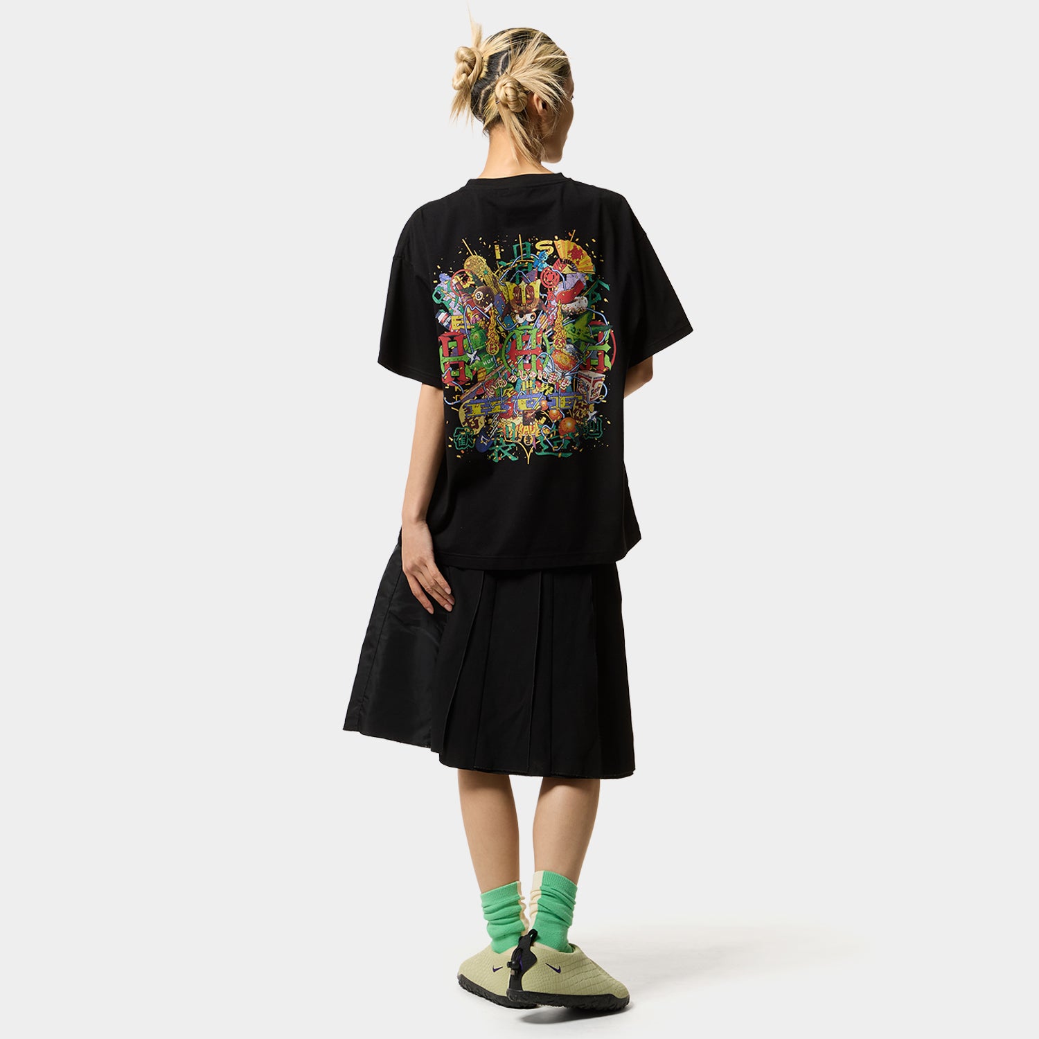 HUF (ハフ) Worldwide JP /T-SHIRTS(Tシャツ)/ HUF X EVISEN SKATEBOARDS HUF ALLSTAR TEE商品 / PURPLE