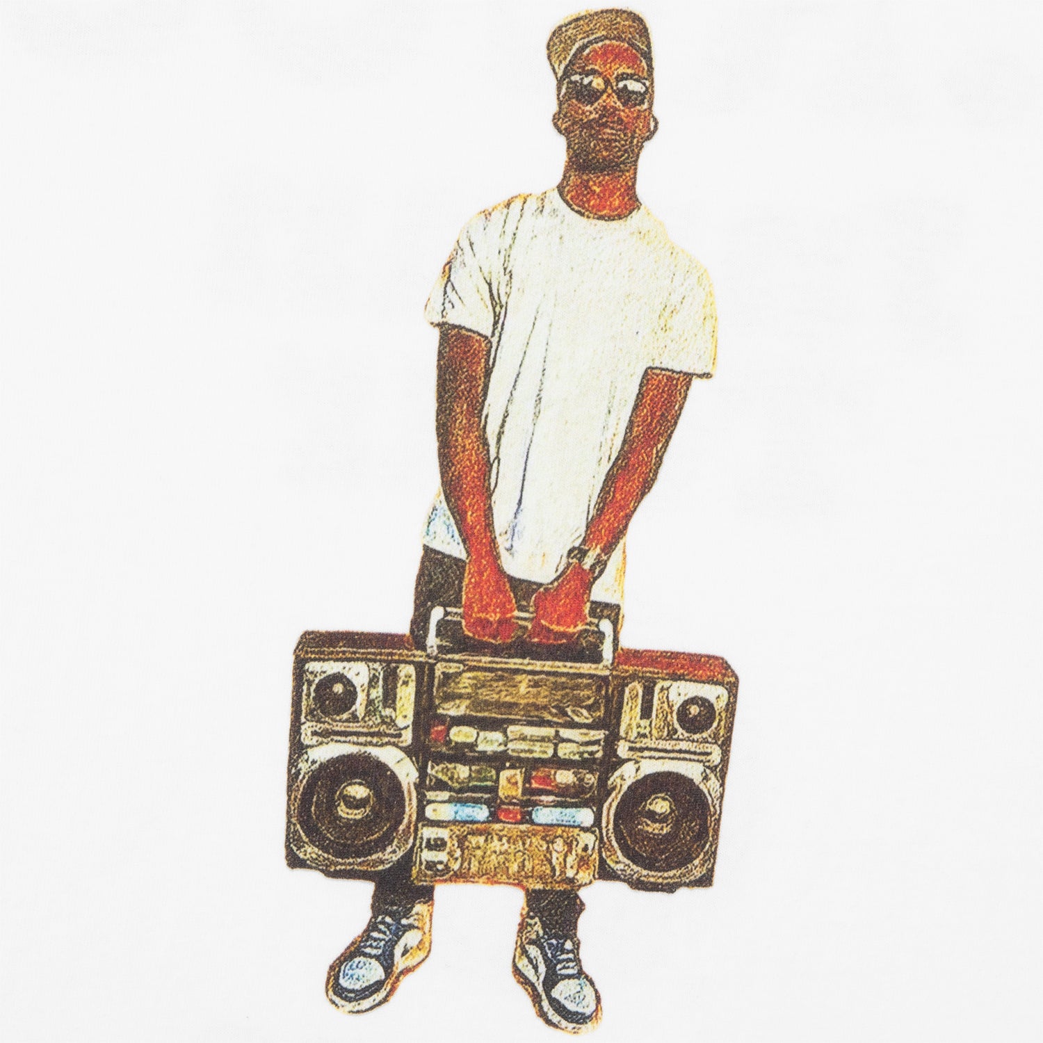 HUF (ハフ) Worldwide JP /T-SHIRTS(Tシャツ)/ HUF X J.ROCC X STONES THROW TEE商品 / WHITE