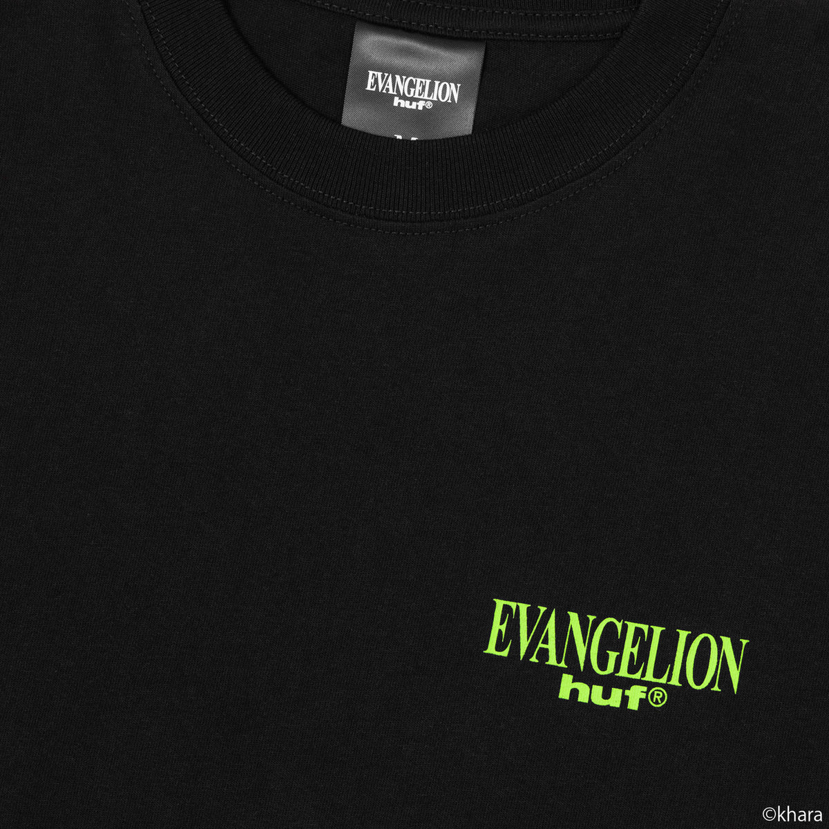 HUF (ハフ) Worldwide JP /T-SHIRTS(Tシャツ)/ huf® X EVANGELION UNIT-01 TEE商品 / BLACK