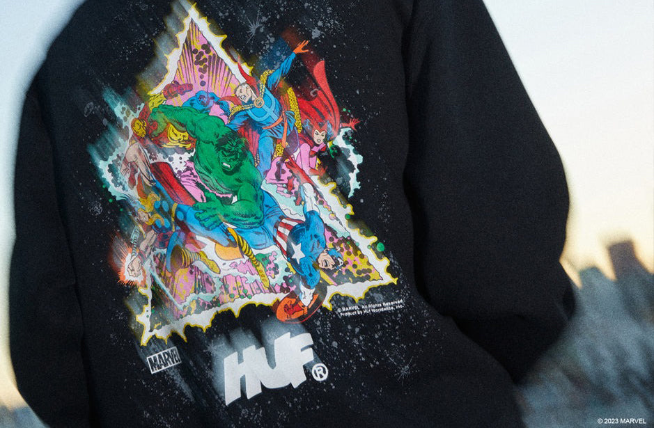 Lookbooks | HUF X AVENGERS LOOKBOOK｜【公式通販 HUF】｜ハフ