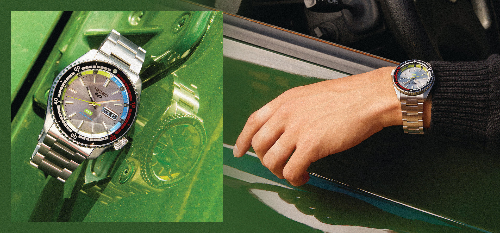 HUF & Seiko 5 Sports