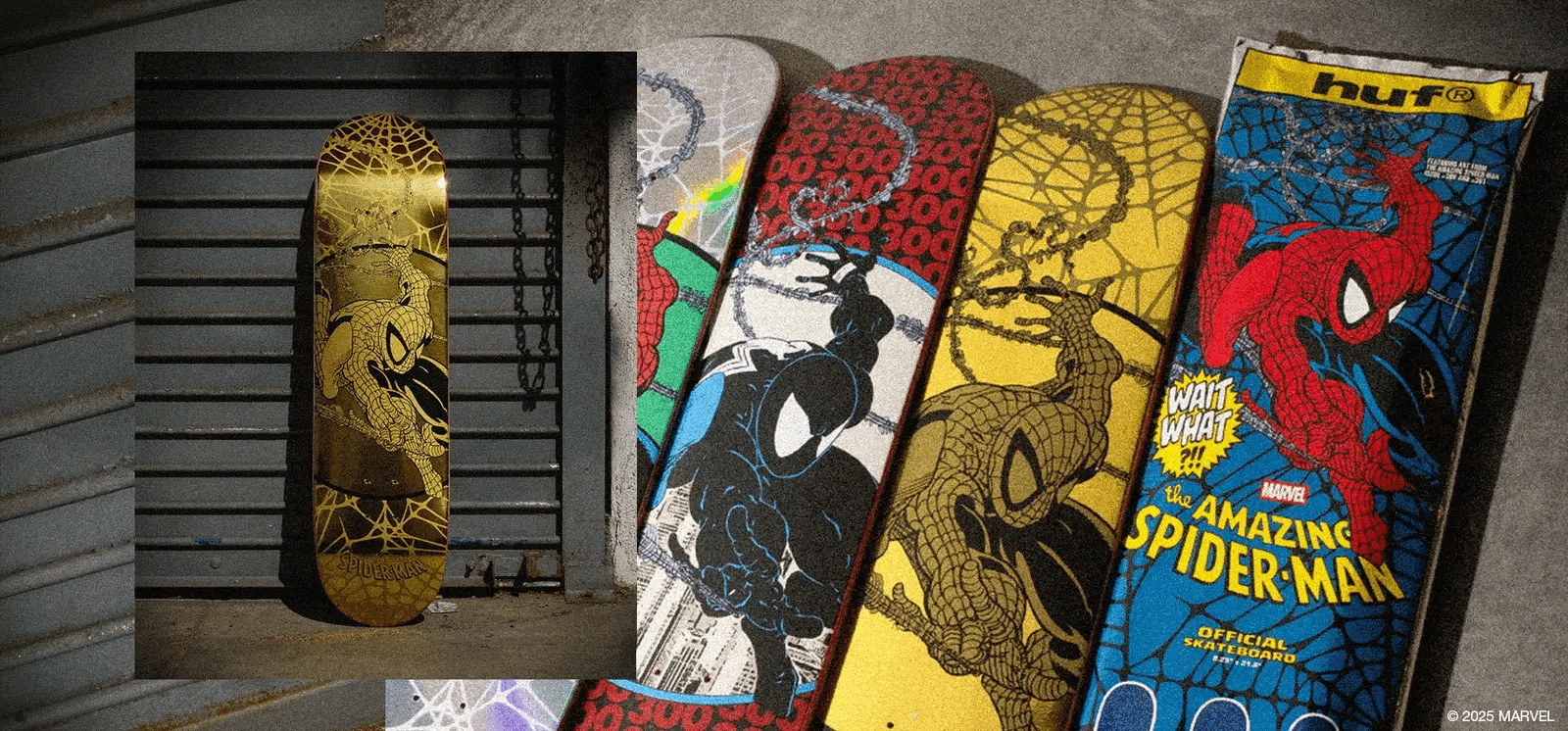 HUF X MARVEL SPIDER-MAN